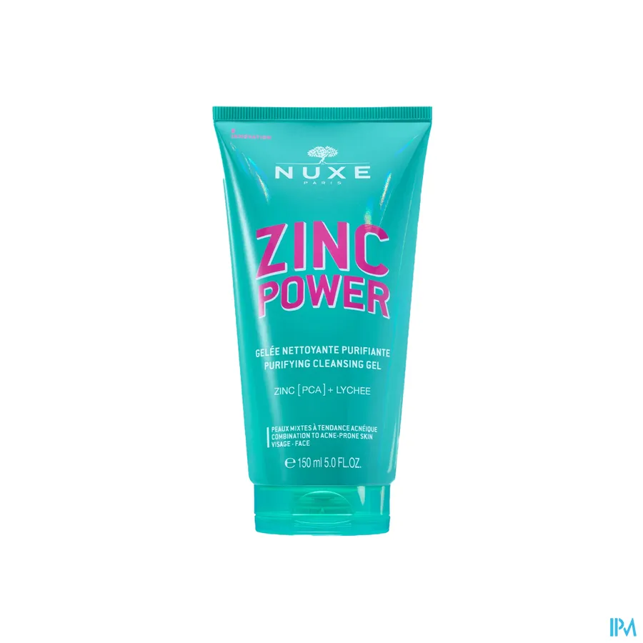 packshot van Nuxe Zinc Power Purifying Cleansing Gel 150ml