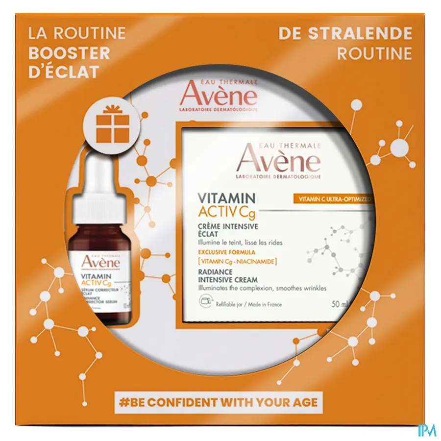 packshot van Avene Vitamine Activ Cg Giftbox 2 Prod.