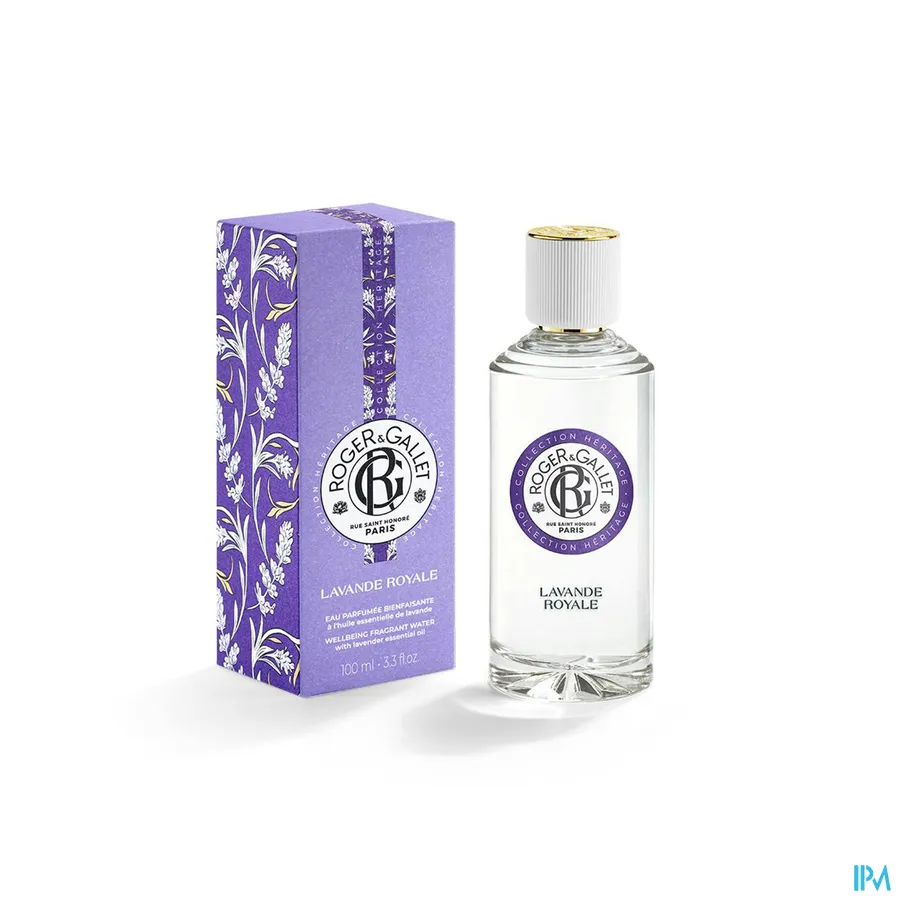 productshot van Roger & Gallet Eau Parfumée Lavande Royale 100 ml