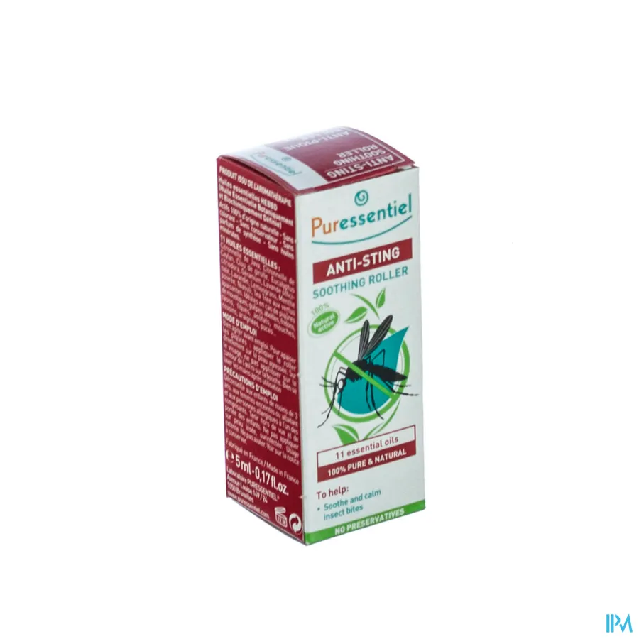 packshot van Puressentiel Antibeet Verzachtende Roller 5 ml