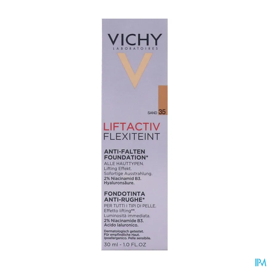 packshot van Vichy Liftactiv Flexiteint 35 Sand 30 ml