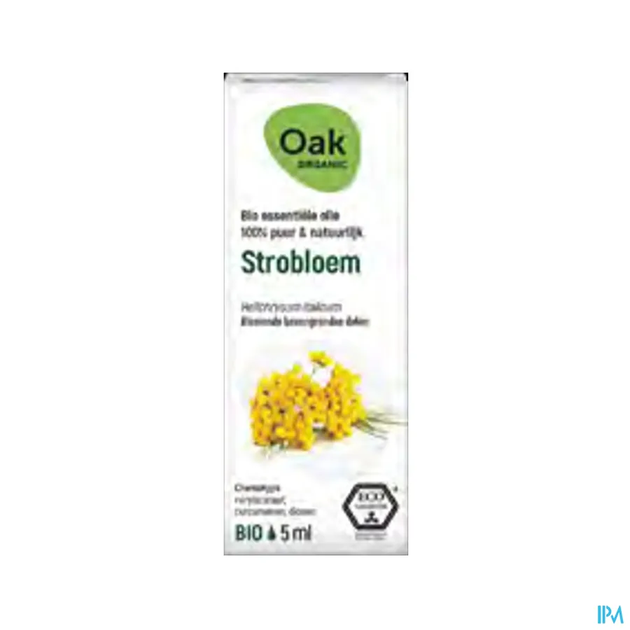 packshot van Oak Organic Essentiële Olie Strobloem 5 ml