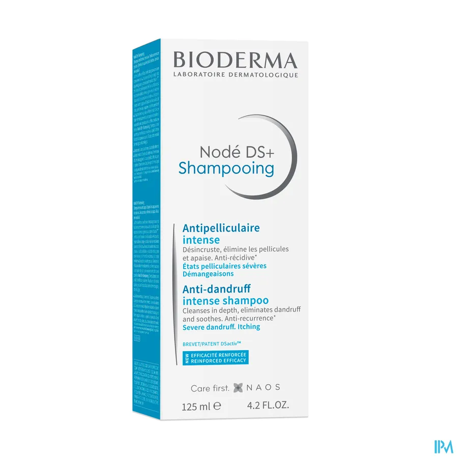 packshot van Bioderma Nodé Ds+ Shampoo 125ml