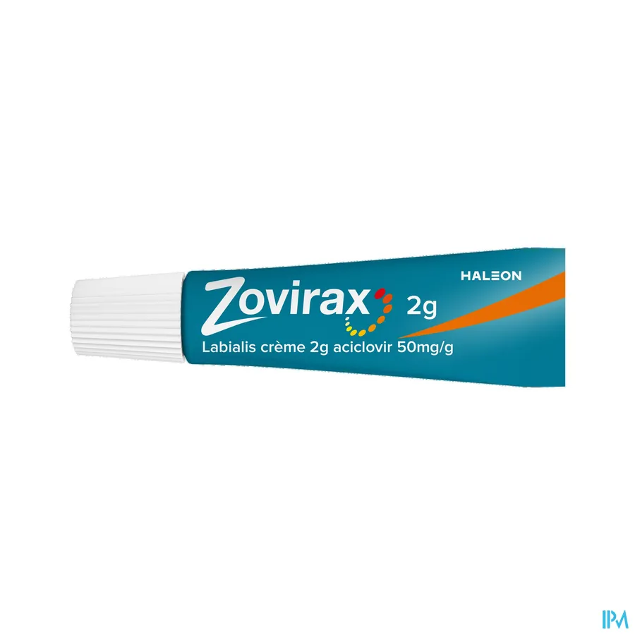 productshot van Zovirax Labialis Crème 2 g