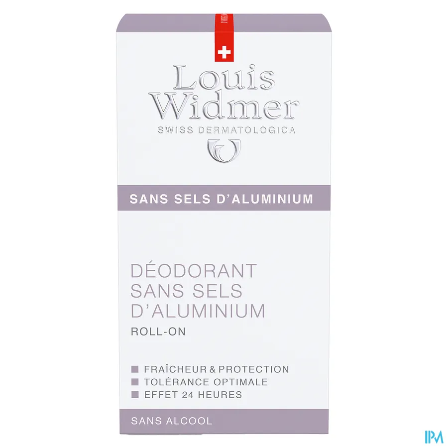 packshot van Louis Widmer Deo Roll-on Zonder Aluminium parfum 50ml