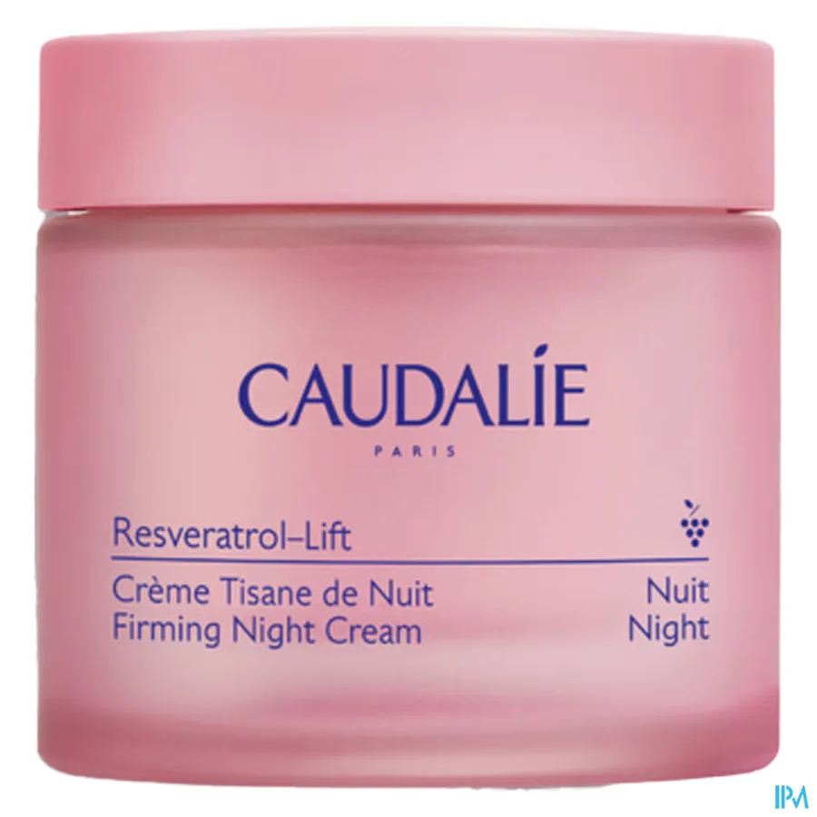 packshot van Caudalie Resveratrol-Lift Crème Nachtthee 50 ml