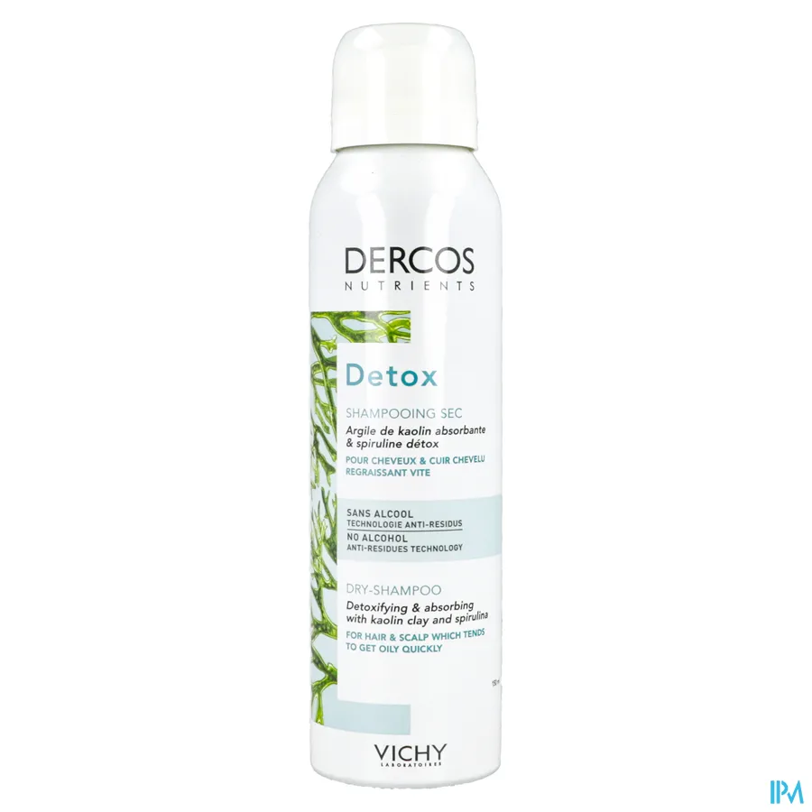 packshot van Vichy Dercos Nutrients Detox Droogshampoo 150 ml