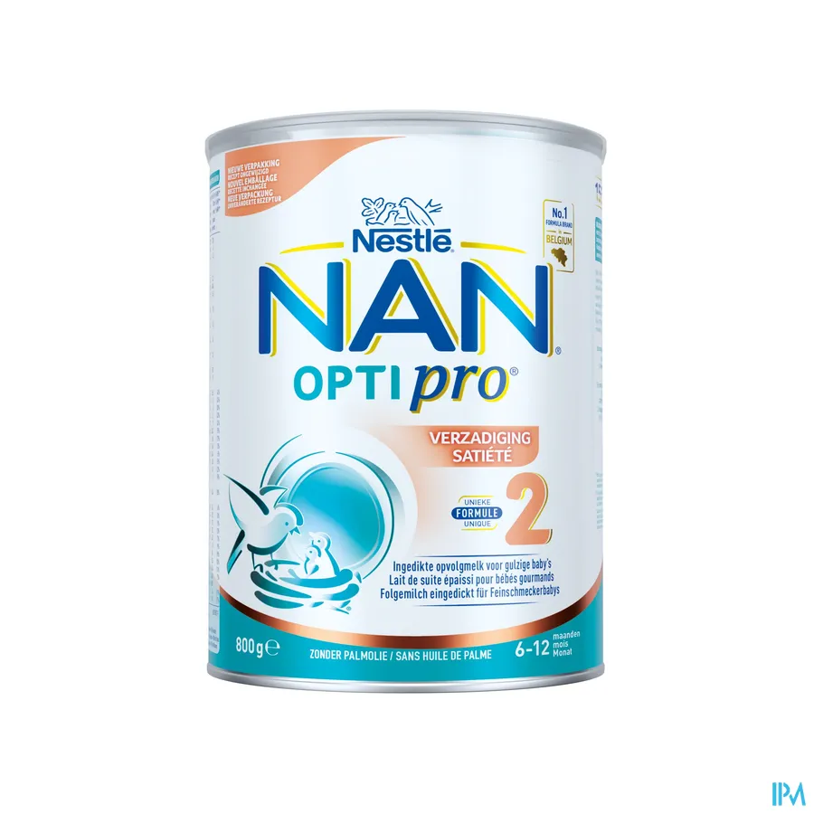 packshot van Nan Verzadiging 2 vanaf 6 maanden Pot 800 g