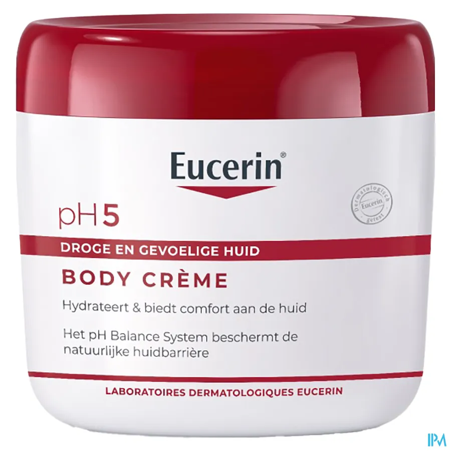 productshot van Eucerin Body Crème pH5 Pot 450 ml