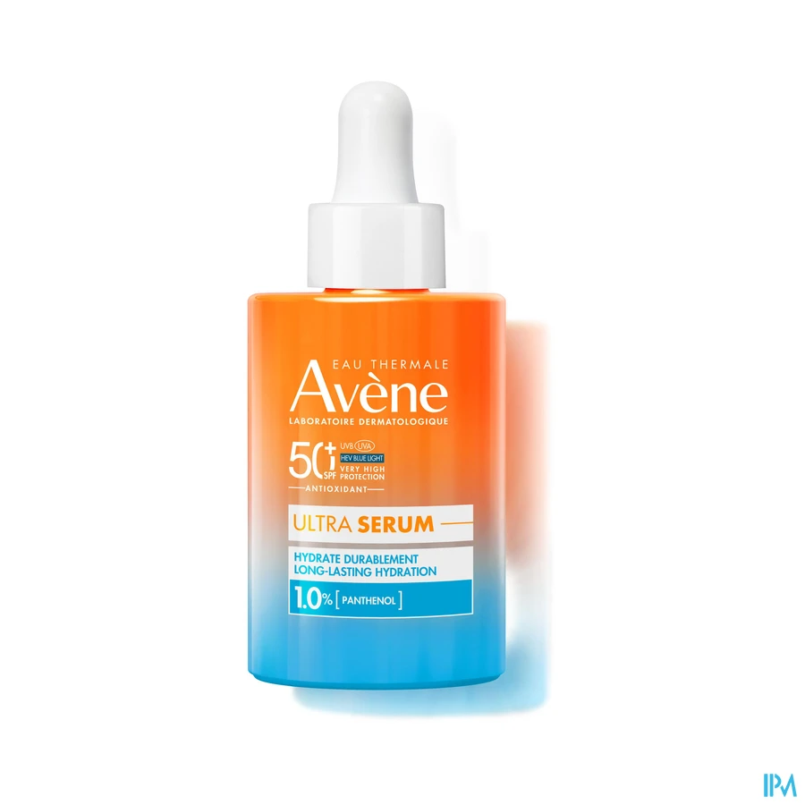 productshot van Avène Langdurig Hydraterend Ultra Serum SPF 50+ 30 ml