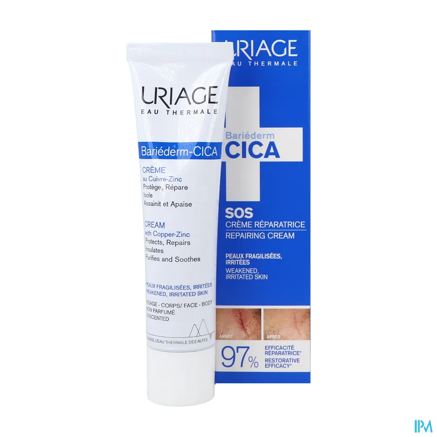 productshot van Uriage Bariederm Cica Crème 40 ml