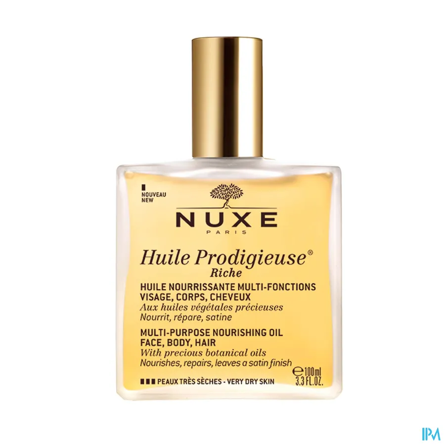 packshot van Nuxe Huile Prodigieuse Riche 100 ml