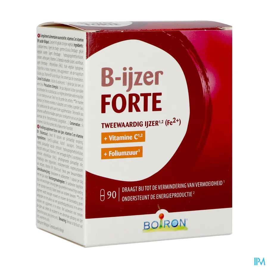 packshot van B-ijzer Forte Caps 90