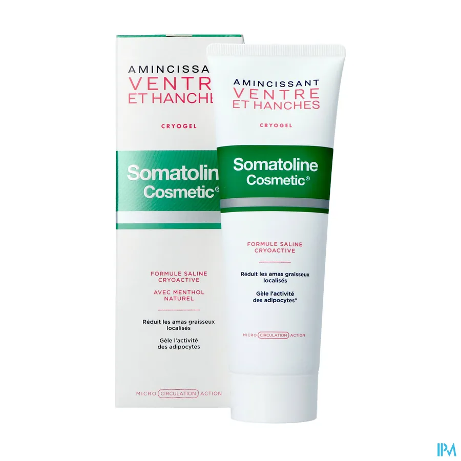 productshot van Somatoline Cosmetic Buik & Heupzone Cryogel 250 ml