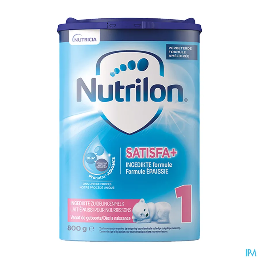 packshot van Nutrilon Verzadiging Satisfa+ 1 800 g