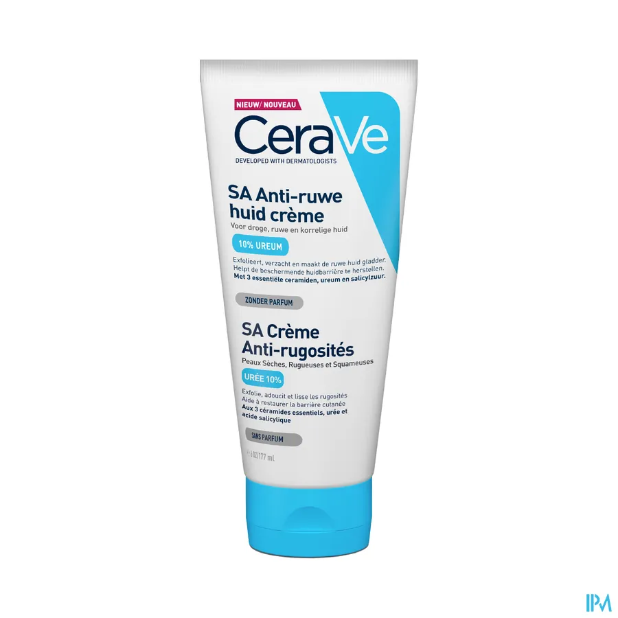 productshot van CeraVe SA Anti-Ruwe Huid Crème 177 ml