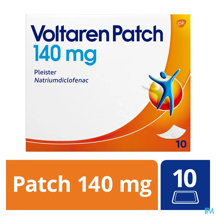 packshot van Voltaren Patch 10 pleisters
