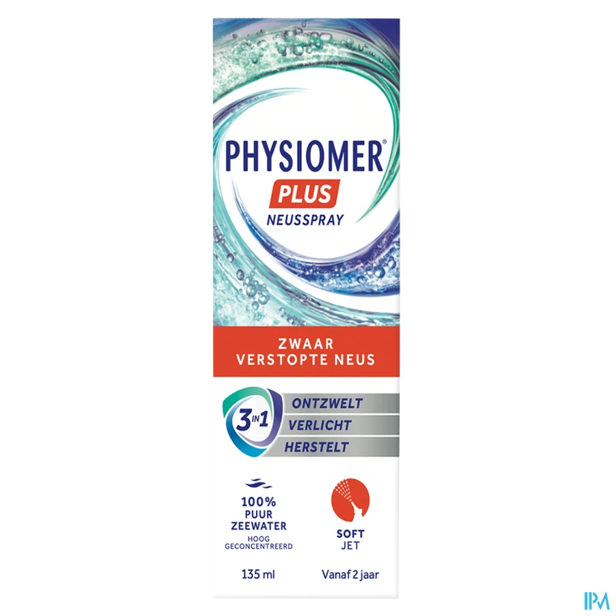 packshot van Physiomer Sinus Neusspray 135ml