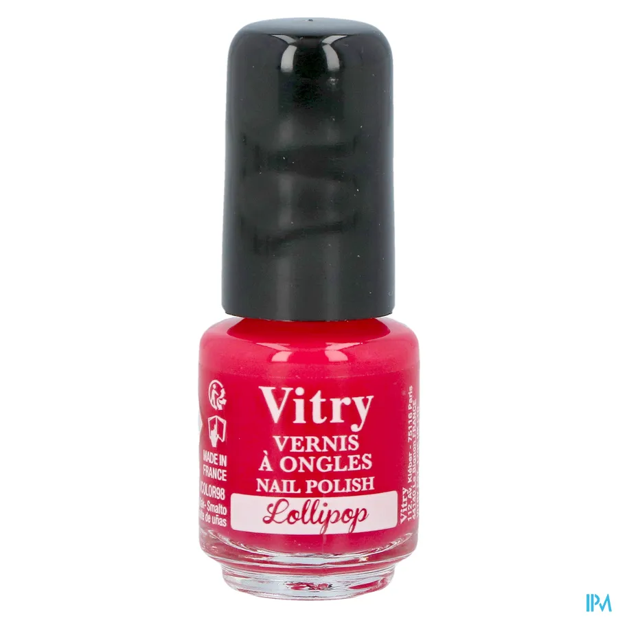 packshot van Vitry Nagellak 98 Lollipop 4 ml