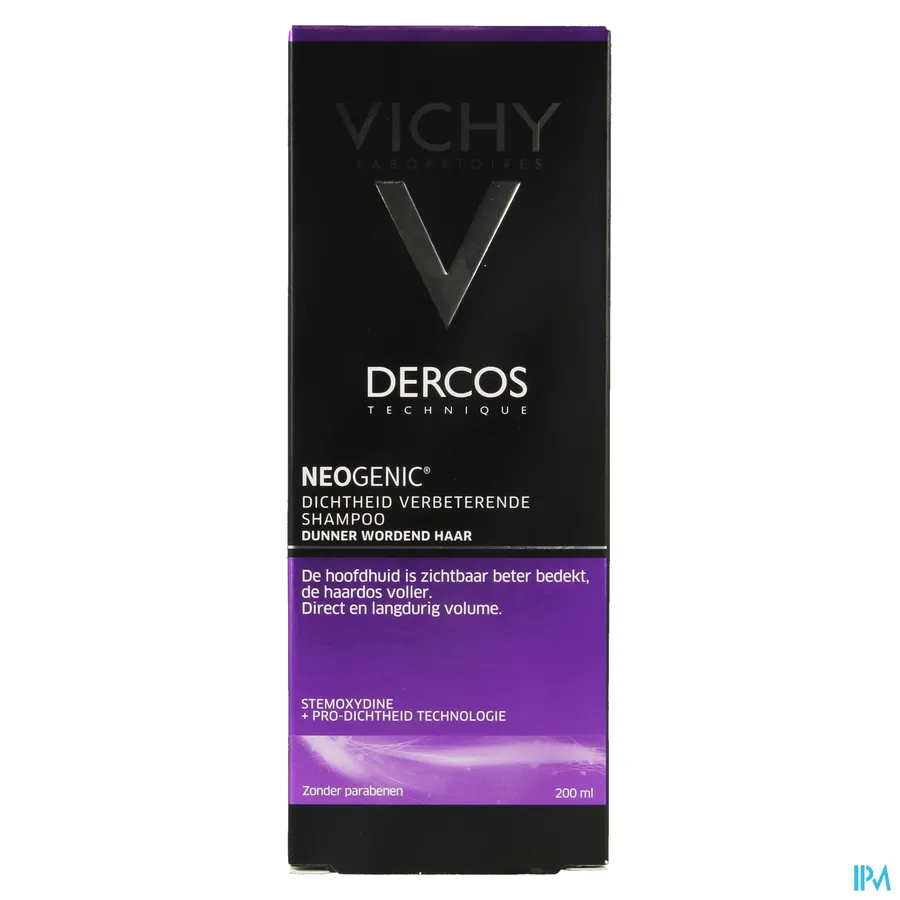 packshot van Vichy Dercos Neogenic Shampoo 200 ml