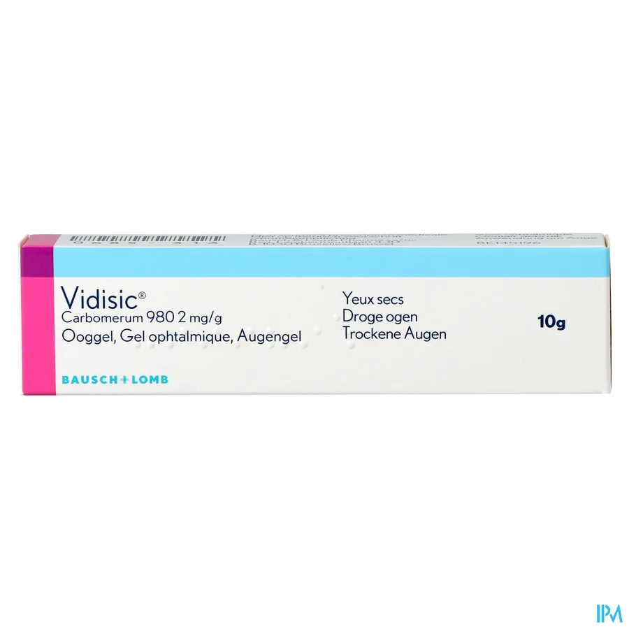 packshot van Vidisic Ooggel 10g