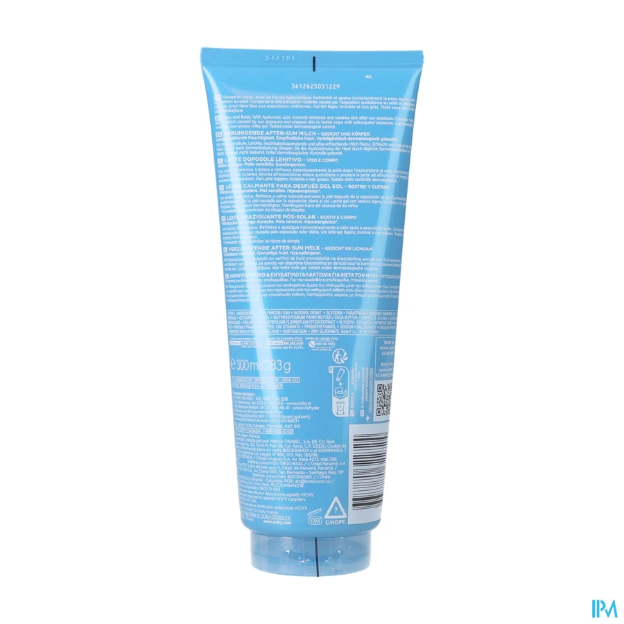 packshot van Vichy Ideal Soleil Aftersun Melk 300 ml