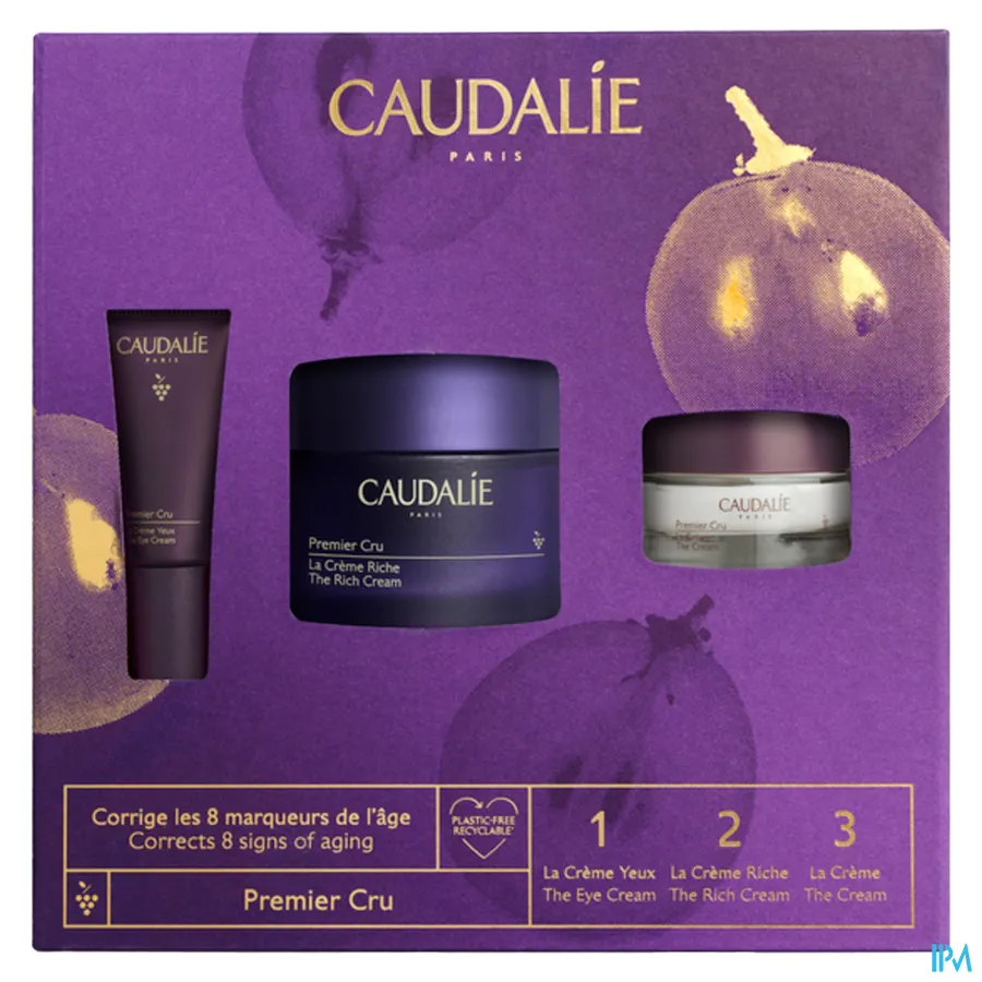 packshot van Caudalie Premier Cru Geschenkset 1 set