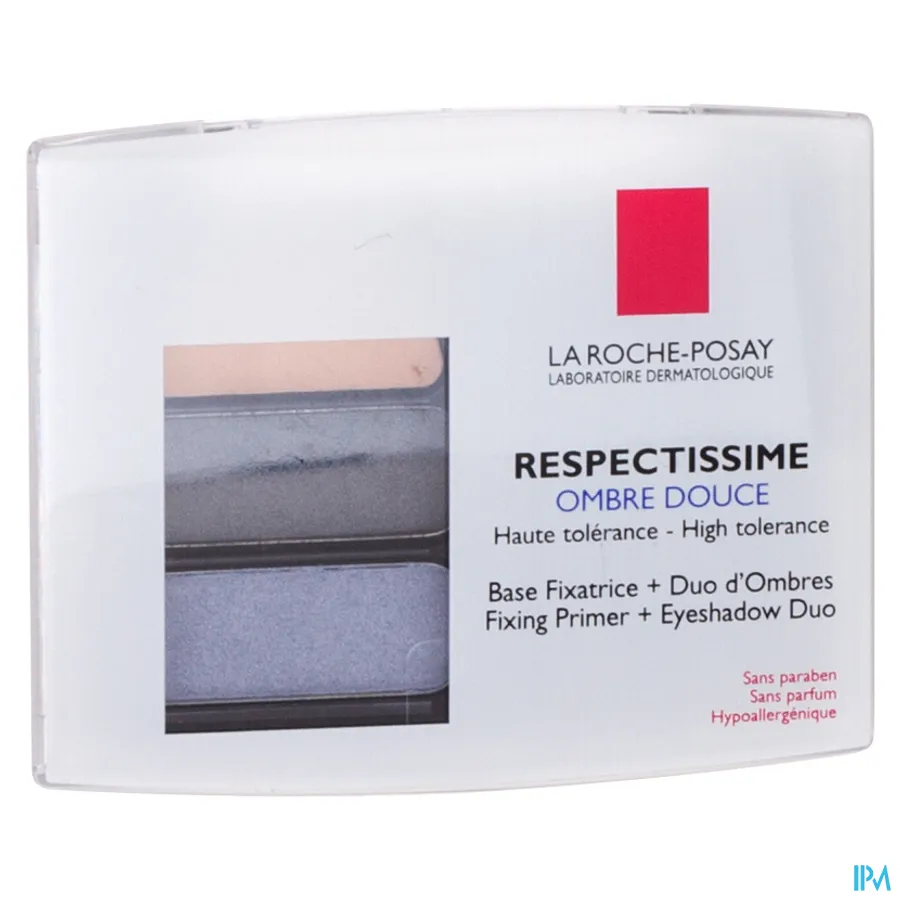 packshot van La Roche-Posay Respectissime Oogschaduw 01 Smoky Gris 4,4 g