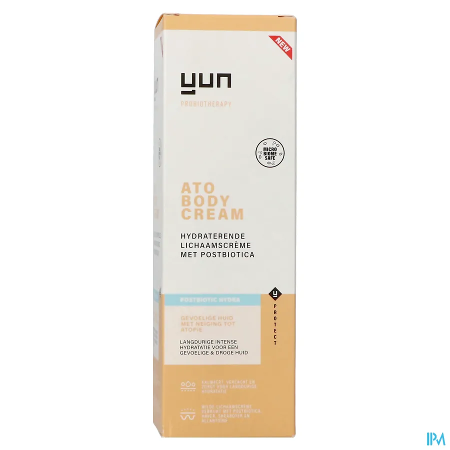 packshot van YUN ATO Postbiotic Hydra Body Cream 200 ml
