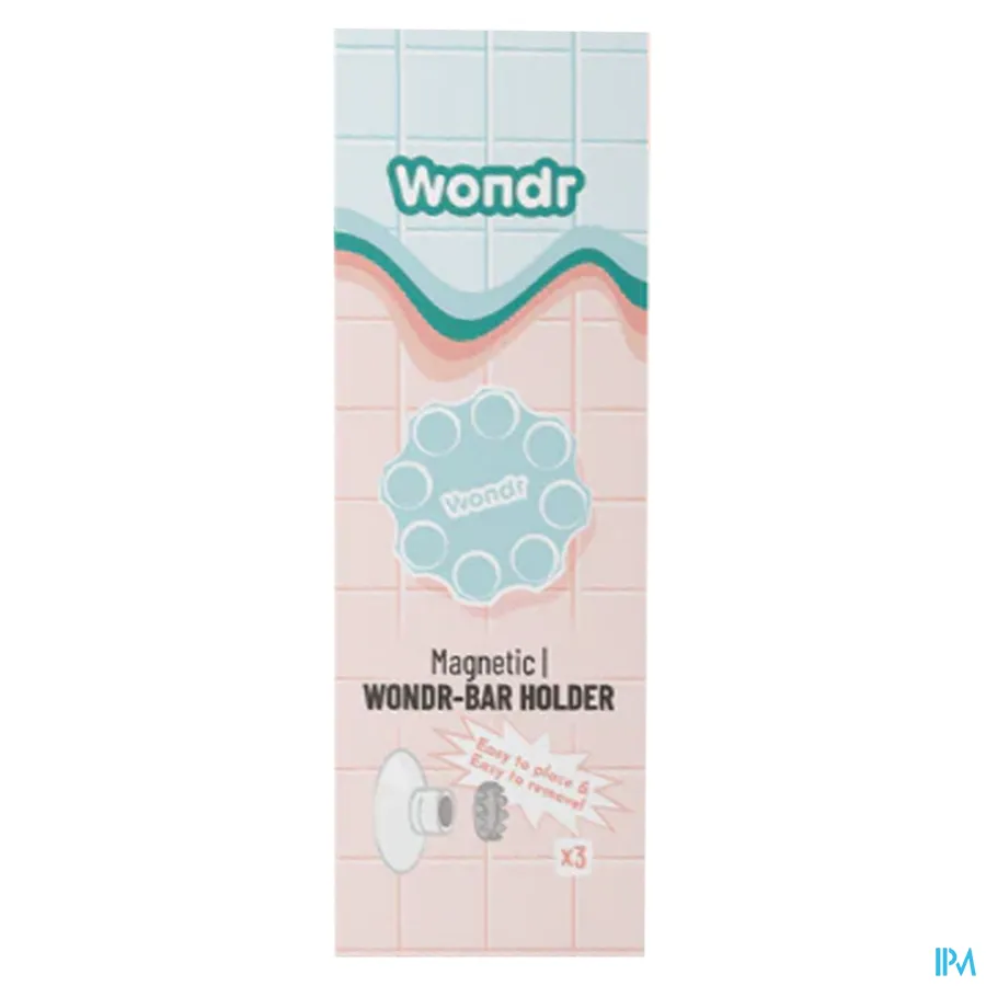 packshot van WONDR Bar Holder Magnetic 3 stuks