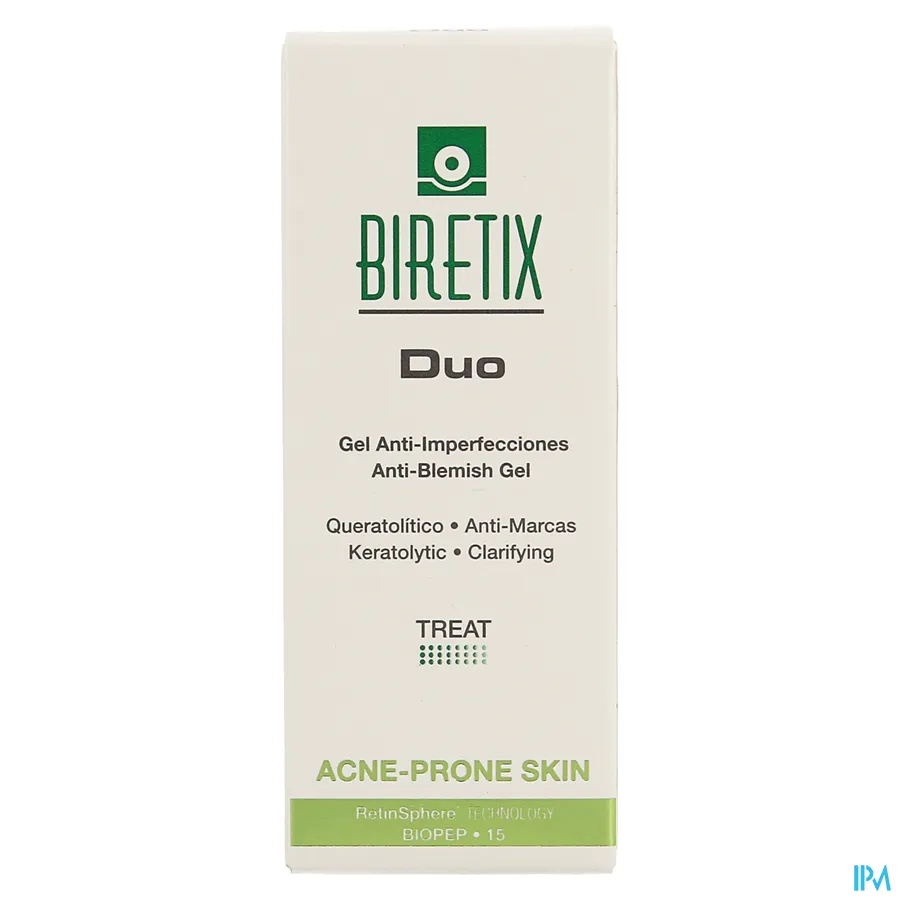 packshot van BiRetix Duo Verzorging tegen Onzuiverheden 30 ml