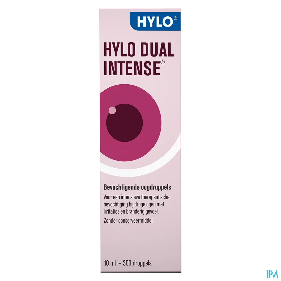 packshot van Hylo-dual Intense Oogdruppels 10 ml