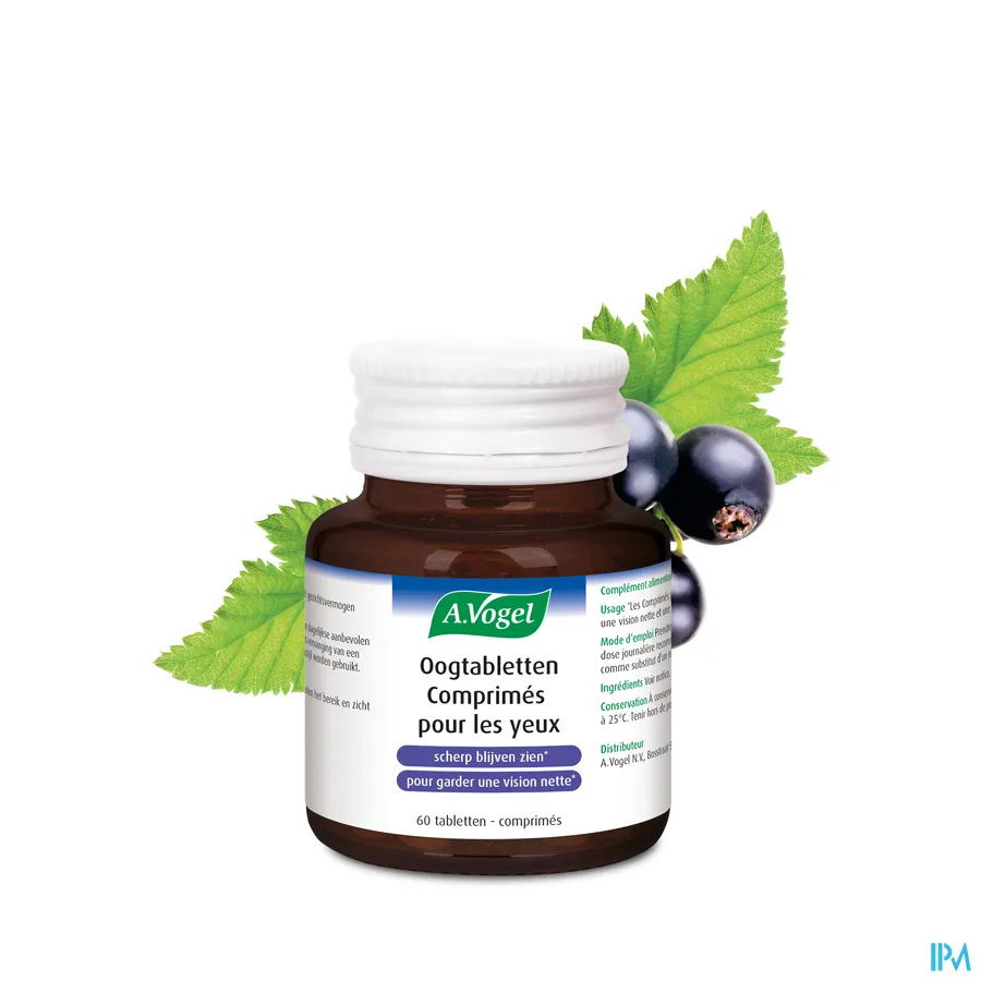 packshot van A. Vogel Oogtabletten 60 tabletten