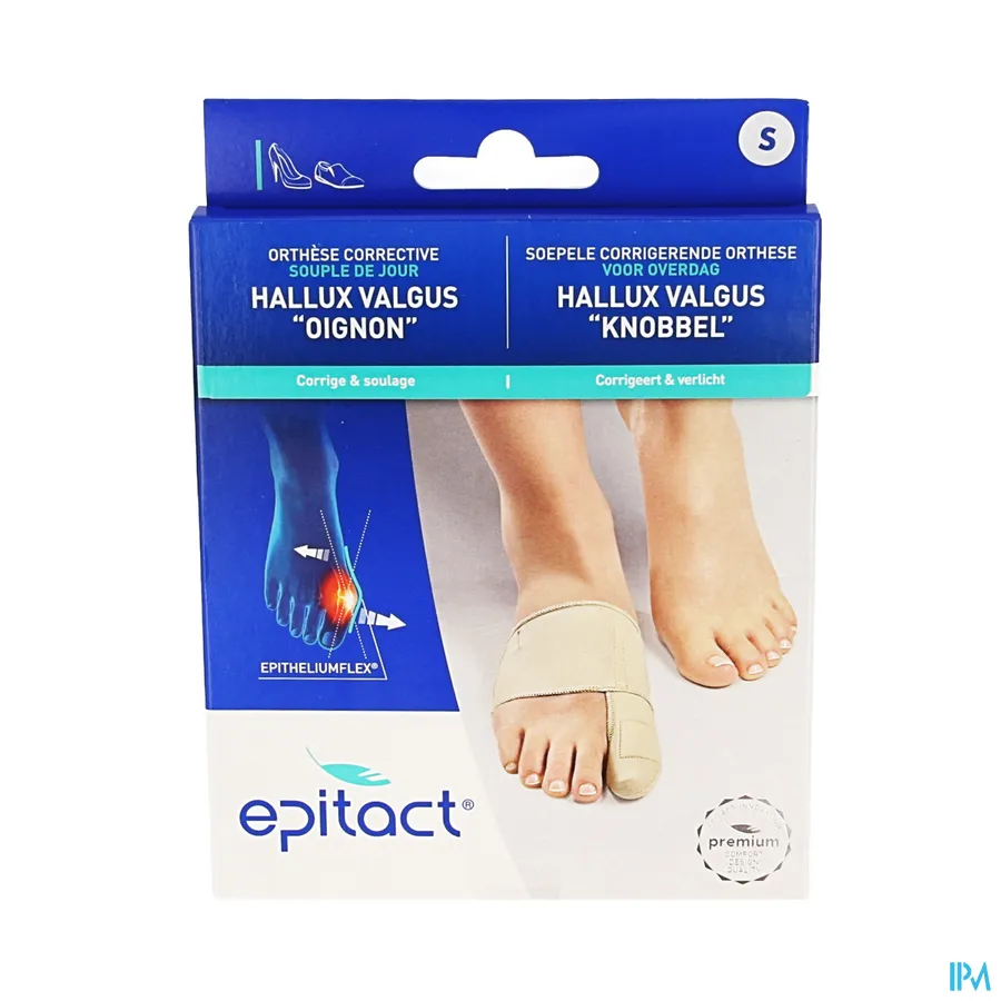 packshot van Epitact Corrigerende Orthese voor Hallux Valgus, Knobbel Maat Small