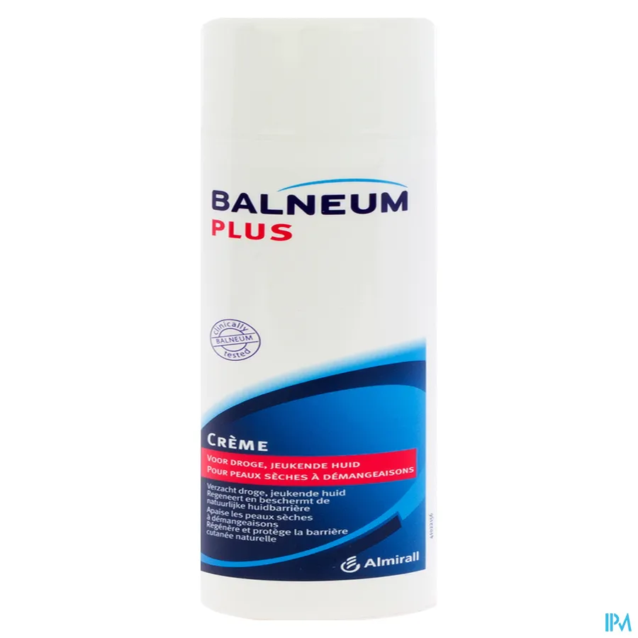 packshot van Balneum plus crème droge huid