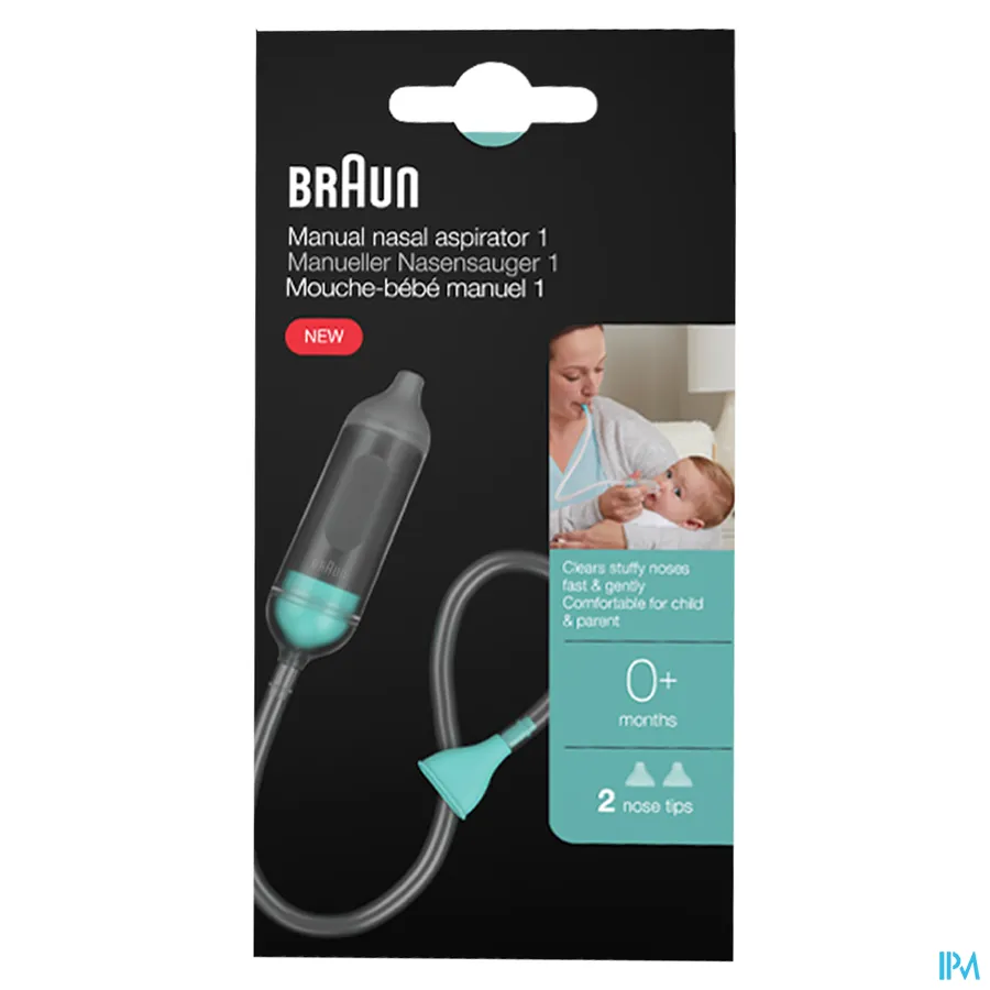 packshot van Braun Neusreiniger Handmatig Wegwerp Filter 20 Stuks