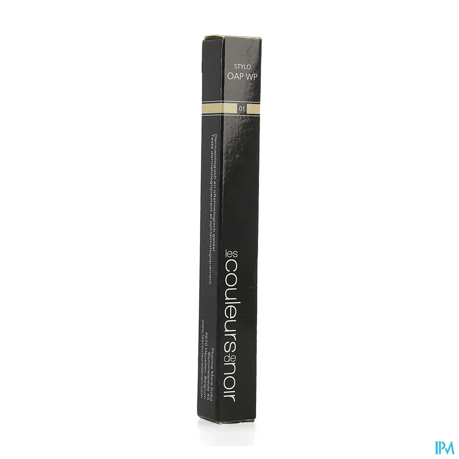 packshot van Les Couleurs De Noir Stylo OAP Waterproof 01 Champagne 1,4 g