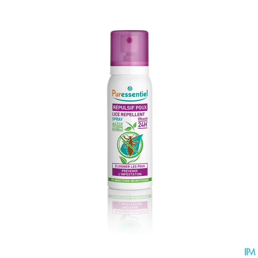 productshot van Puressentiel Anti-Luizen Repel Spray 75 ml