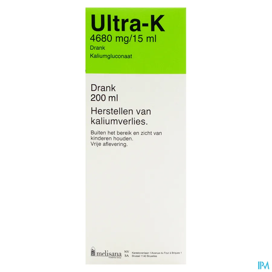 packshot van Ultra K Oplossing 200 ml