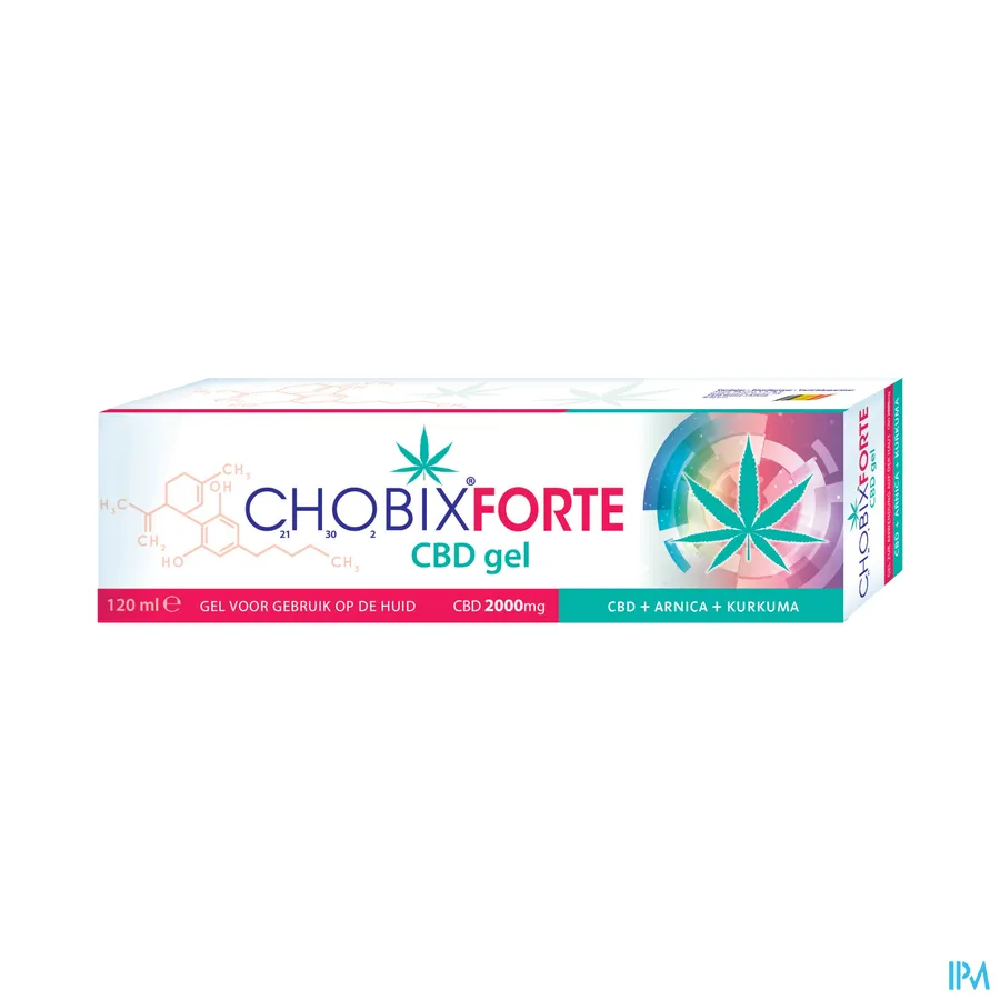 packshot van Chobix Forte CBD Gel 120 ml