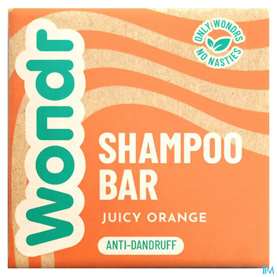 packshot van WONDR Shampoo Bar Juicy Orange 55 g