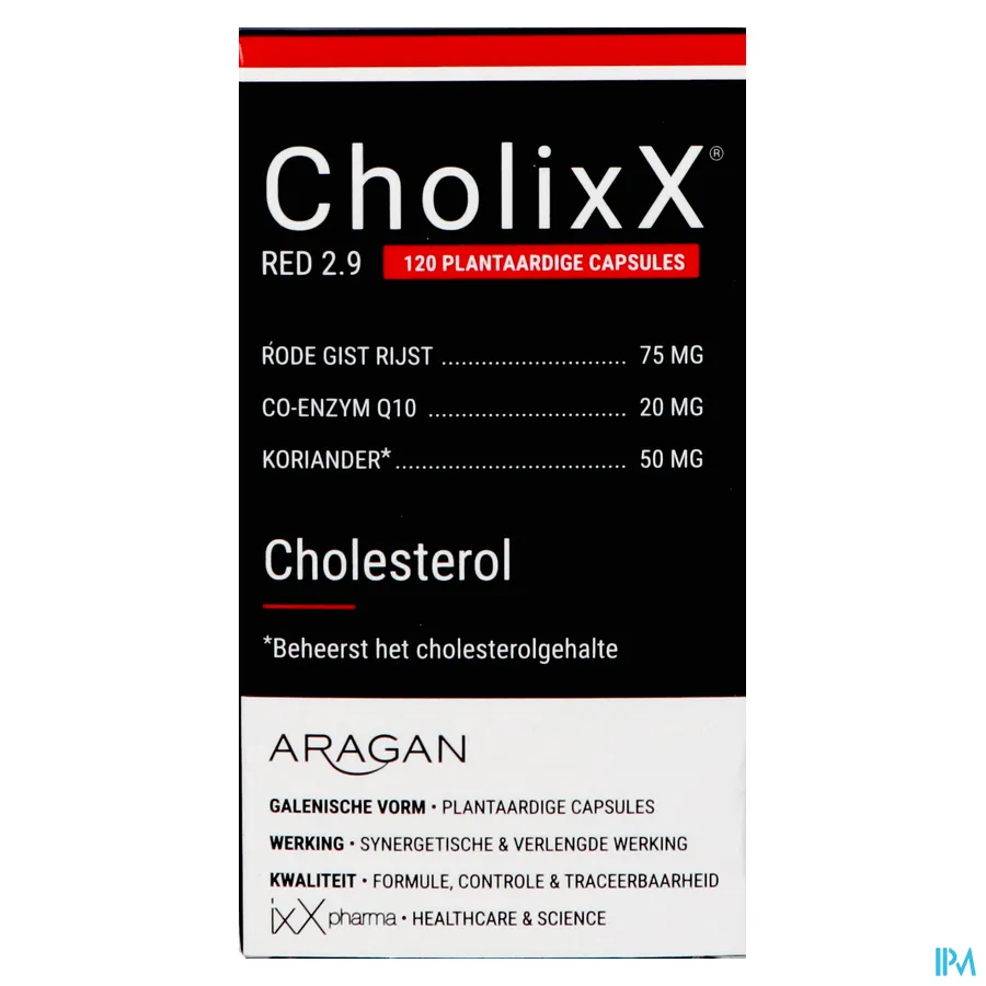 packshot van CholixX RED 2.9 120 capsules