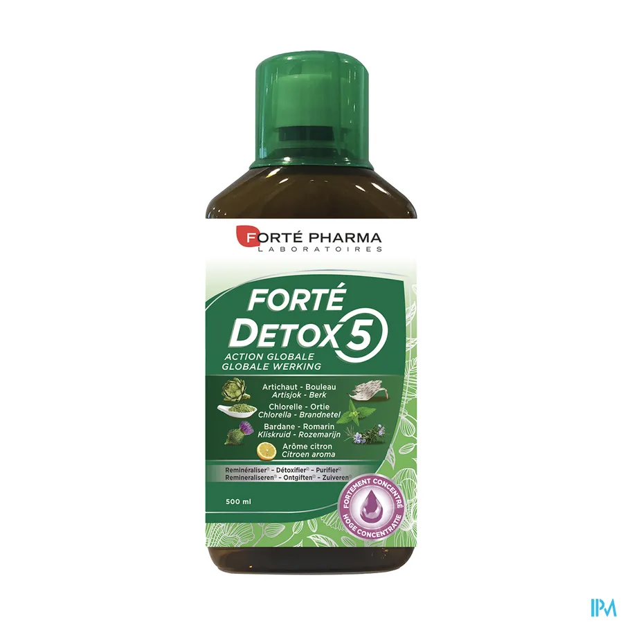 packshot van Forté Pharma Forte Detox 5 500 ml