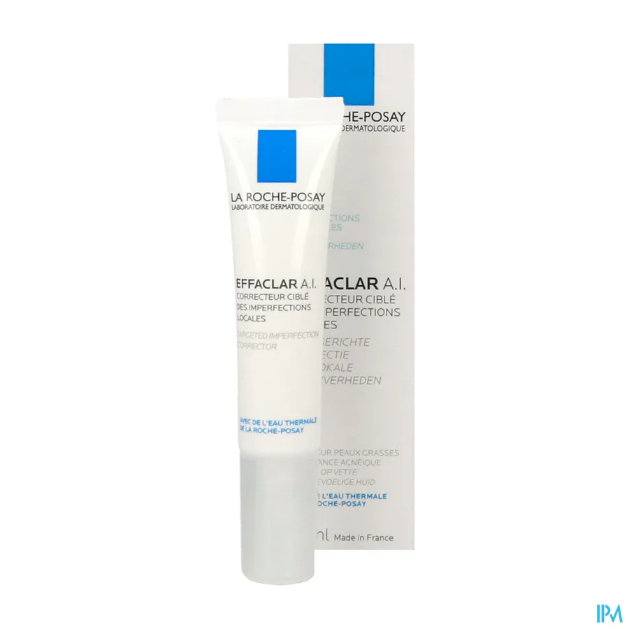 productshot van La Roche-Posay Effaclar A.I. Doelgerichte Correctie van Huiderupties 15 ml