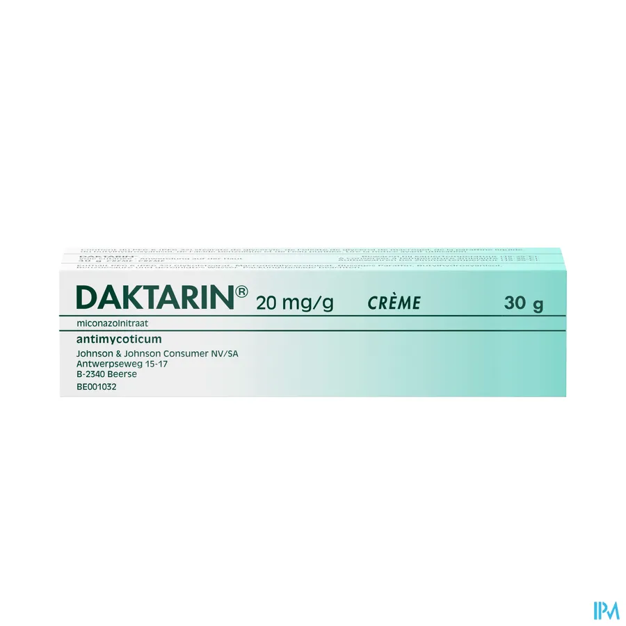 packshot van Daktarin 30g crème