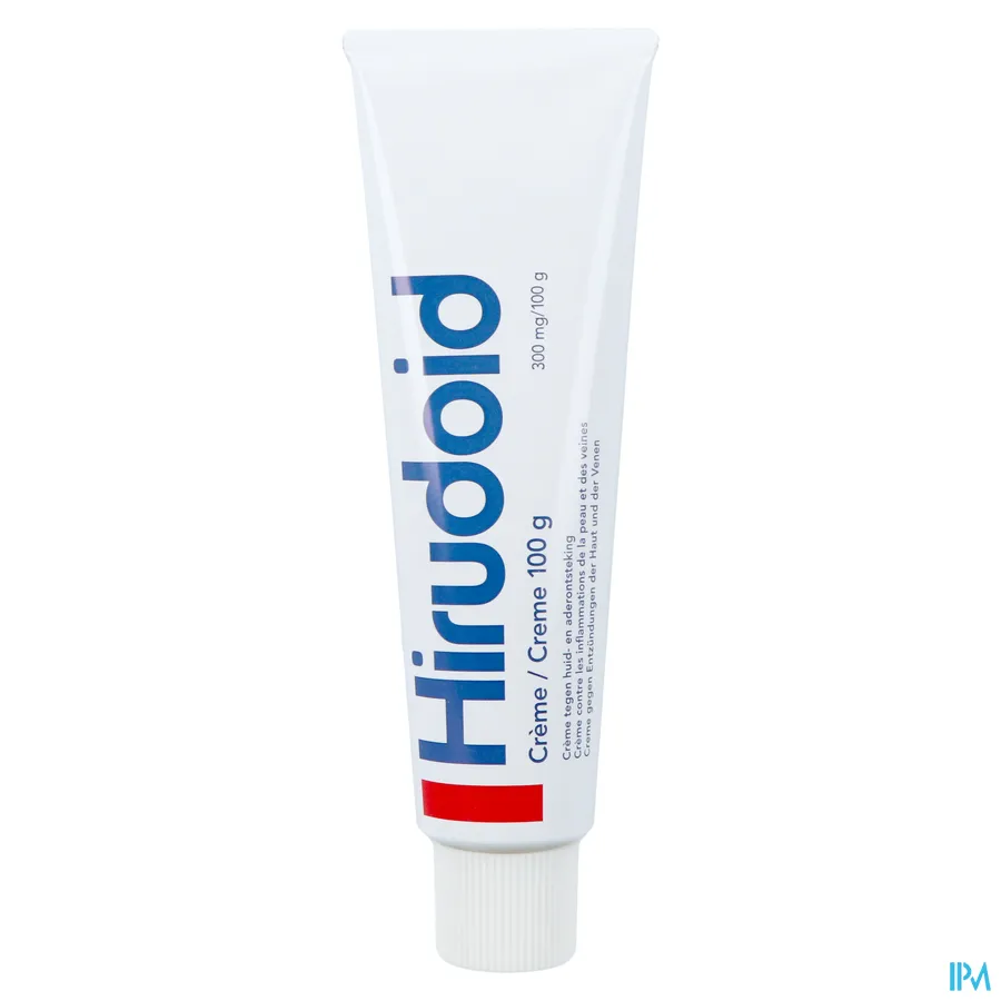 productshot van Hirudoid 100g crème