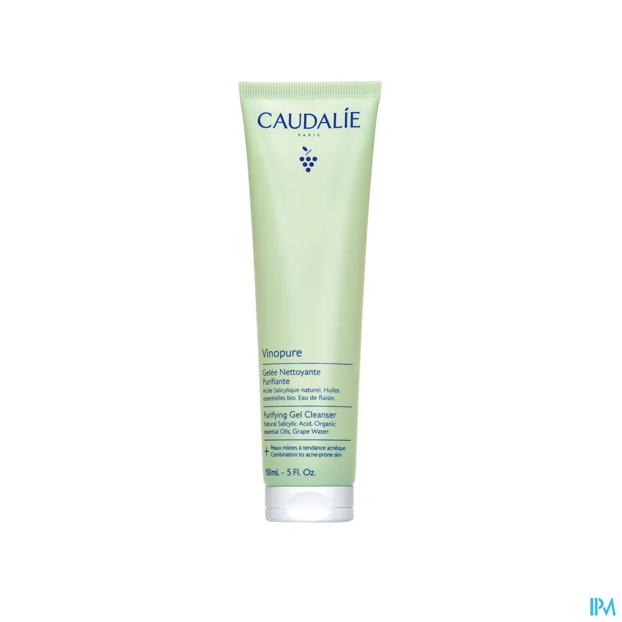 productshot van Caudalie Vinopure Zuiverende Reinigingsgel 150 ml