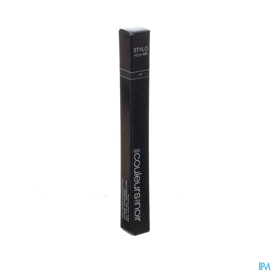 packshot van Les Couleurs De Noir Oogpotlood 01 Zwart 1 stuk