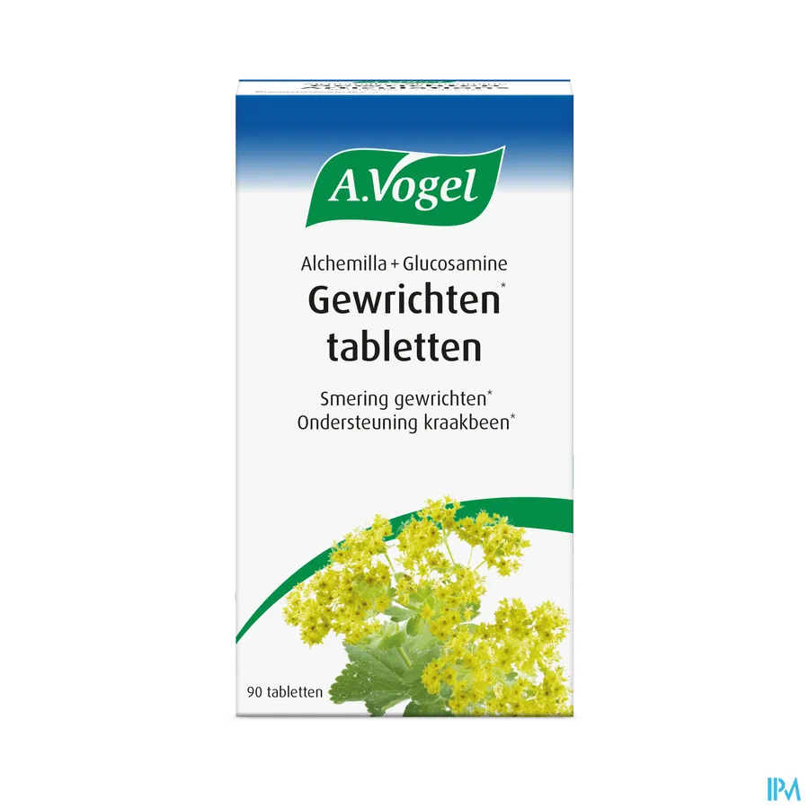 packshot van A. Vogel Alchemilla + Glucosamine 90 tabletten