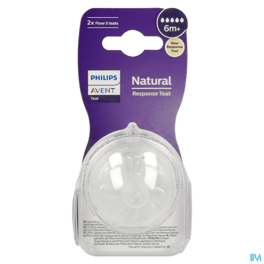 packshot van Philips Avent Natural 3.0 Zuigspeen 6m+ T5 1